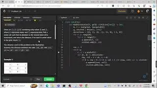 Leetcode 1162. As Far from Land as Possible (Multi-source BFS)