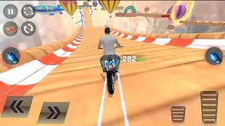 Bike Ramp Stunt Extreme GT Truck Riding Insane Kicker Ramp Driving 