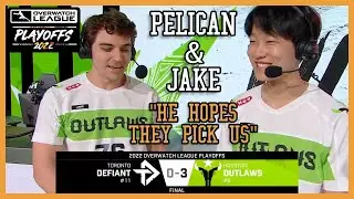 22' OWL Playoffs: Houston Outlaws vs Toronto Defiant (Pelican Interview) 10/30