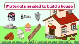 What are houses made of?  | Materials used to build a house | Exploring building materials