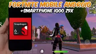 Fortnite Mobile Android Gaming Test di Snapdragon 6 Gen 1 - IQOO Z9X