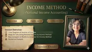Measurement of National Income by Income Method, Sources of Income,  COE, OS, MISE, Numerical