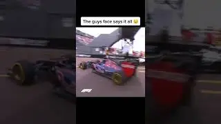 Toro Rosso almost hits a car at Monaco 😳 | #shorts