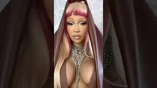 Cardi B inspired Hair & Makeup Recreation #makeuptutorial #makeup #nycmua #contentcreator