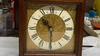 How to repair a 1950 Seth Thomas Buckingham clock with a broken coil.