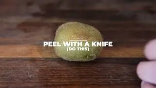 Очистите киви за 3 секунды: лучший способ сэкономить время!