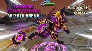 Thebae Team Combo in World Arena Ep. 5 - Summoners War