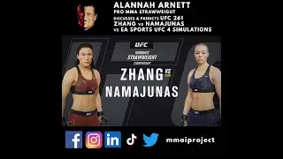 #CFFC Strawweight #AlannahArnett #shorts #weilizhang vs #rosenamajunas #prediction