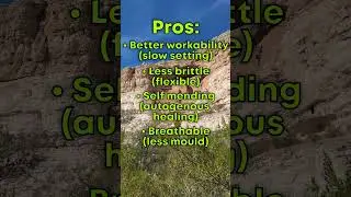 Why you should use Lime instead of or with cement!