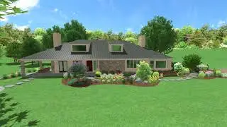 LandVision Studio 3D Landscape Design of Landscape Project in Upperville Virginia