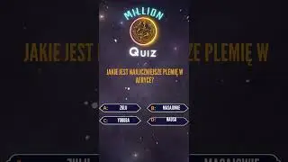 Poznaj swoją wiedzę! Quiz od zera do milionera 📚🎓🧐🔍