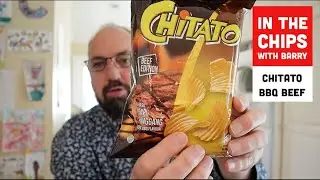 🇮🇩 Chitato BBQ Beef flavored potato chips on In The Chips with Barry
