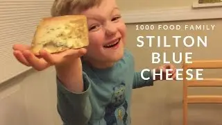 🏴󠁧󠁢󠁥󠁮󠁧󠁿 American Kid Tries Stilton Blue Cheese | Food 12 of 1000