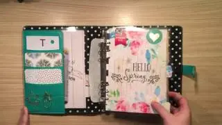 Carpe Diem Binder With Inkwell Press A5 Classic Inserts Setup