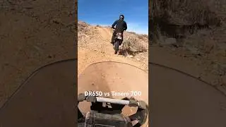 Tenere 700 follows DR650 #advrider #tenere700 #dr650 #baroness