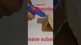 Diy/cardboard house roof