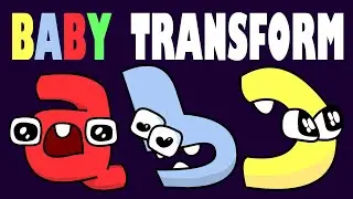 Alphabet Lore But Baby Transform