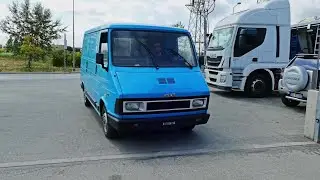 FIAT 242 furgone prova su strada