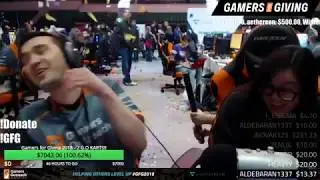 LIVE - GAMERS FOR GIVING 2018 Day 2! $12,500 raised so far and counting