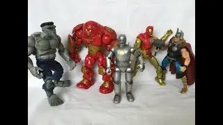 HulkBuster & ThorBuster Iron Man by Marvel Legends ToyBiz