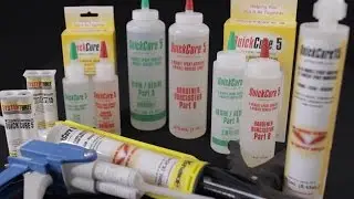 QuickCure 5&15 Epoxy Adhesives by System Three