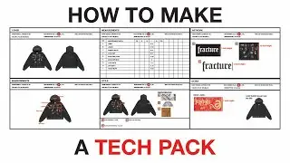how to design a tech pack for your clothing brand