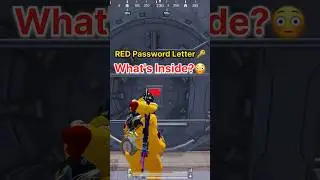 Found the Hidden Red Password Letter in PUBG Metro Royale 🔑🔥 #shorts | PubGoons