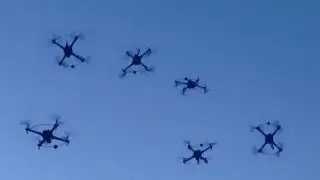 SK450 Quadcopter KK2.1 Stick scaling 50 vs 100 Flip comparison