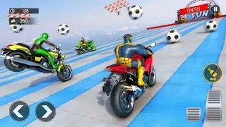 Superhero BK Stunt Previous Racing - Mega Ramp Games