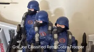 G. I. Joe Classified Series Retro Cobra Trooper Review