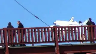Space Shuttle Endeavor Flies Over Golden Gate Bridge 21 Sept 2012 HD