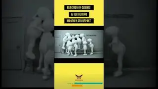 How Clients React After Receiving #SEO Report #shorts #meme  | Anandkjha SEO