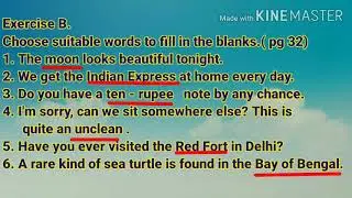 Class 4, English Grammar,Chapter 5 Articles,part 01 720p