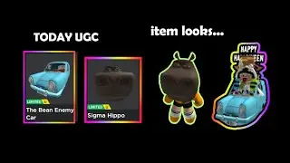 Free Limited UGC_Sigma Hippo and car (sold out🚫)