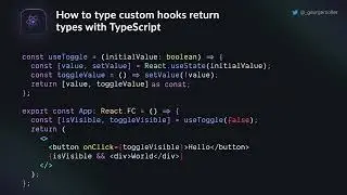 React Tip: How to dynamically type component's props using TypeScript