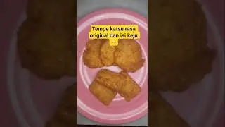 enak poll #shorts #shortvideo #food #tempe #katsu #original #cheese #cooking #masak