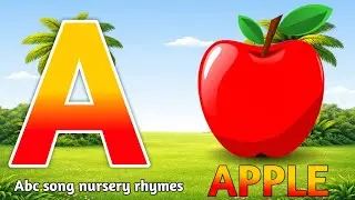 Phonics song with TWO Words - A For Apple - ABC Alphabet Songs with sound for children