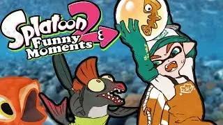 Splatoon 2 Funny Moments - Salmon Run with fans!!
