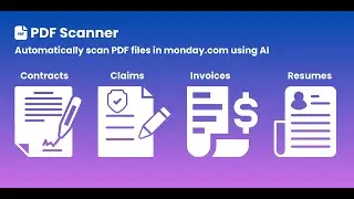 PDF Scanner for monday.com - Demo