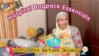 Hospital Bag for Delivery &ndash; What I&rsquo;m Packing for My Baby&rsquo;s Arrival 👶 |  Filmy Womeniyaa Vlog