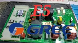 DC inverter AC PCB training center  Gree E5 error code  PCB Repairing course