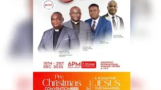 DAY 1 || PRE-CHRISTMAS CONVENTION 2025 || 15-12-2025