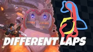 If Dry Bones Burnout's Route was Different Each Lap
