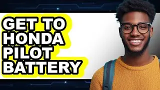 How to Get to Honda Pilot Battery (Only Way)