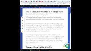 How to Password Protect a File in Google Drive | Encrypt Google Drive With Password #Shorts