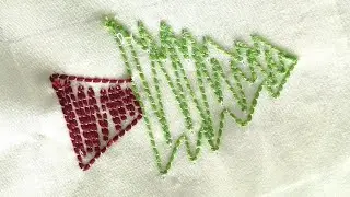 Embroidery in normal sewing machine#embroidery #normal #sewing #ussewtips #sewinghacks 