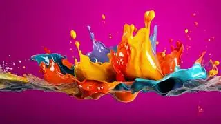 Mesmerizing 4K Paint Flow – Relax & Enjoy, Amazing Relaxing Screensaver