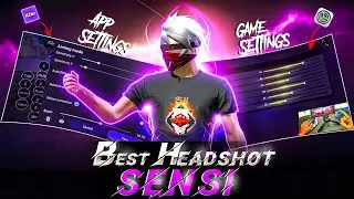 K2er Best Headshot Sensitivity Setting In Free Fire / Play Free Fire Using Keyboard Mouse In Mobile