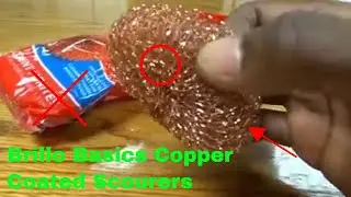 ✅  How To Use Brillo Basics Copper Coated Scourers Review