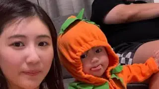 西野未姫、娘の“パンプキン仮装”が話題　「可愛いを更新し続けてる」「全部かわいい」